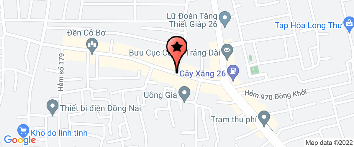 Bản đồ đến địa chỉ Công Ty TNHH Thương Mại Dịch Vụ Và Đầu Tư Hà Linh Phương