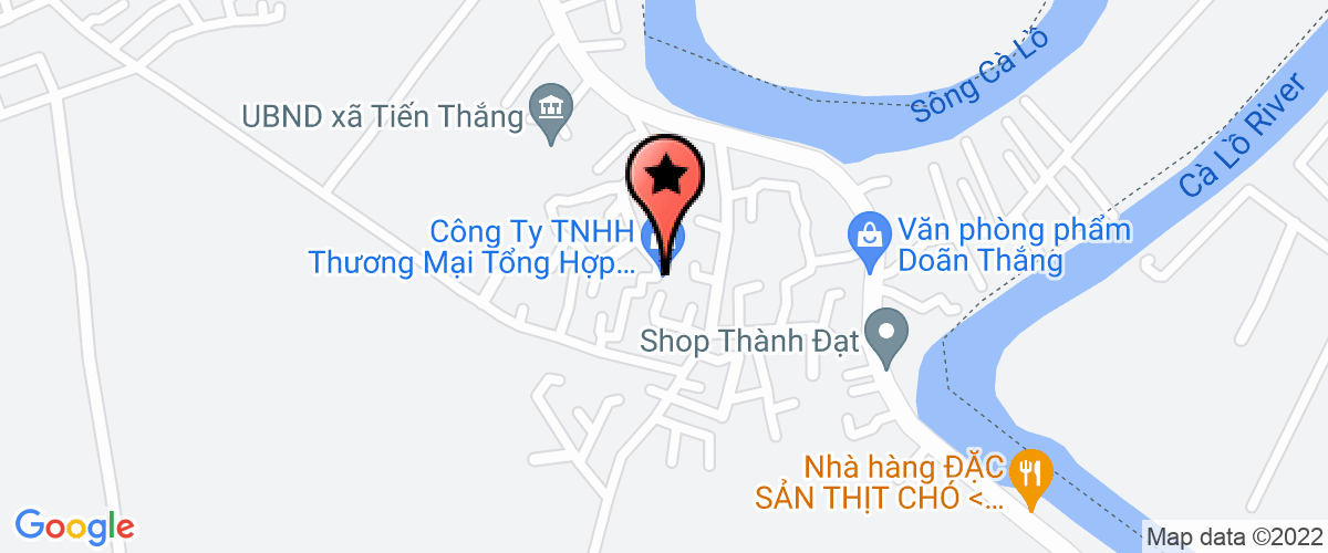 Map to Hoa Linh Foreign Language Company Limited