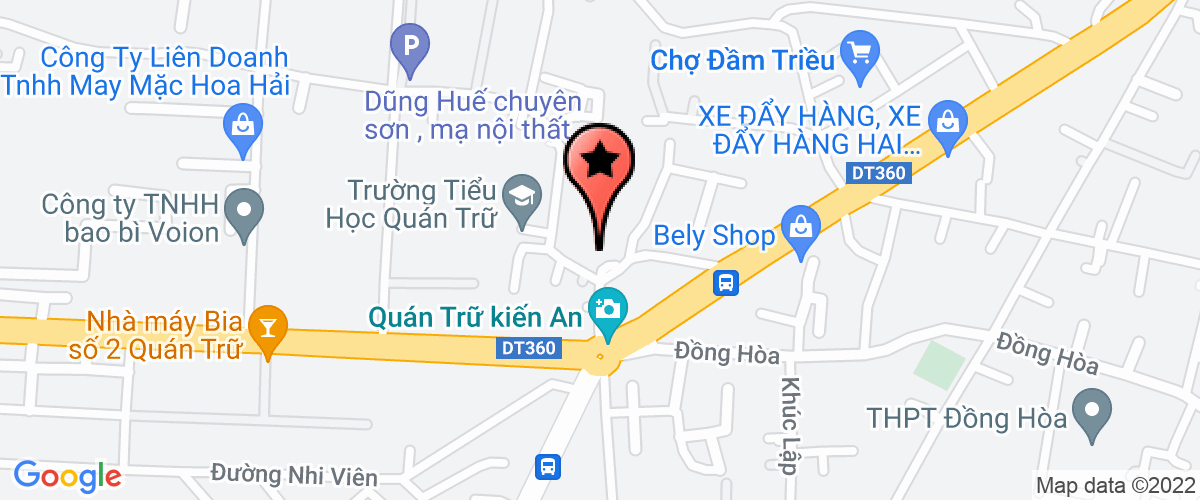 Bản đồ đến địa chỉ Công Ty TNHH Air Sea Asian Hải Phòng