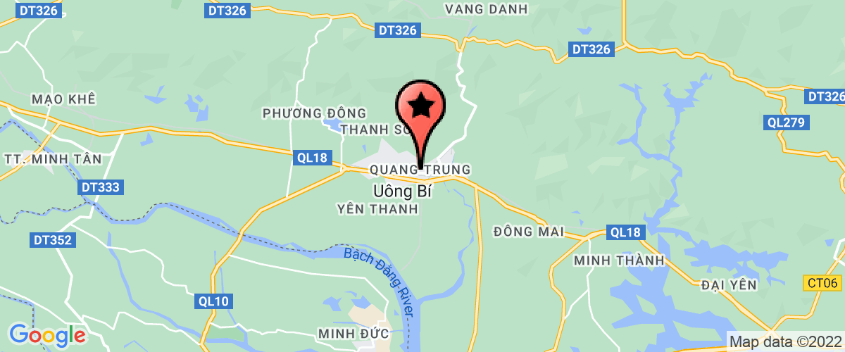 Bản đồ đến địa chỉ Công ty nhiệt điện Uông Bí nộp hộ thuế nhà thầu