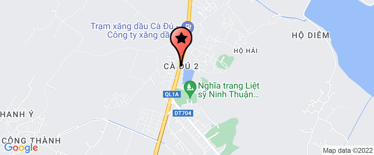 Bản đồ đến địa chỉ Công Ty TNHH Thương Mại Bảo Hân - Ninh Thuận