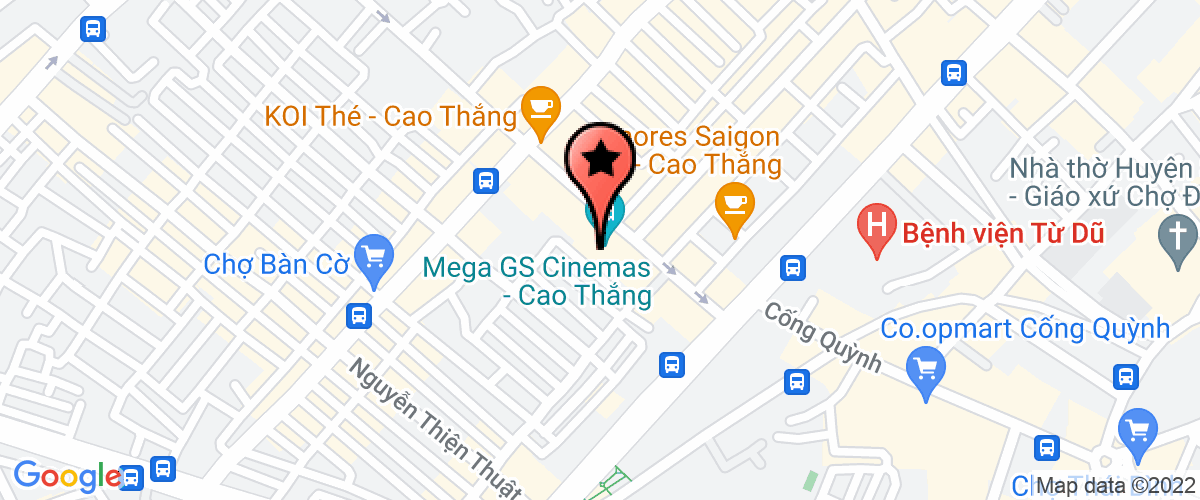 Bản đồ đến địa chỉ Công Ty TNHH Mega Gs Communication