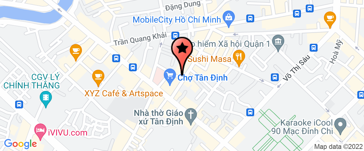 Bản đồ đến địa chỉ Công Ty TNHH Thương Mại Và Dịch Vụ Tân Định