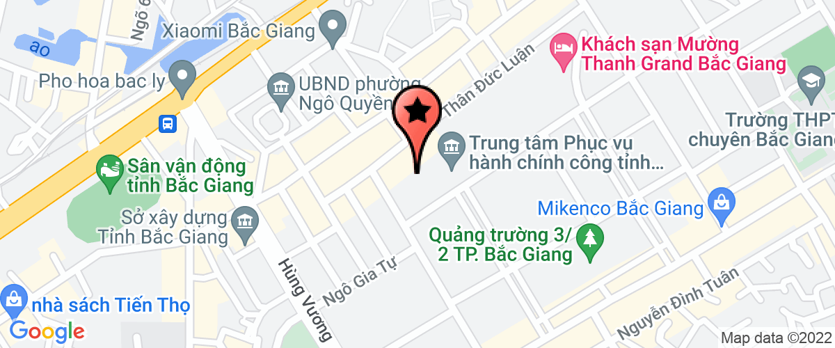 Bản đồ đến địa chỉ Công Ty TNHH An Thành Đạt Bắc Giang