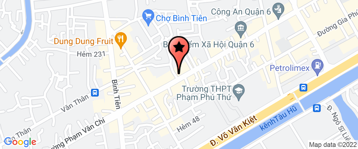Map to Trieu Anh Duong Construction Trading Company Limited