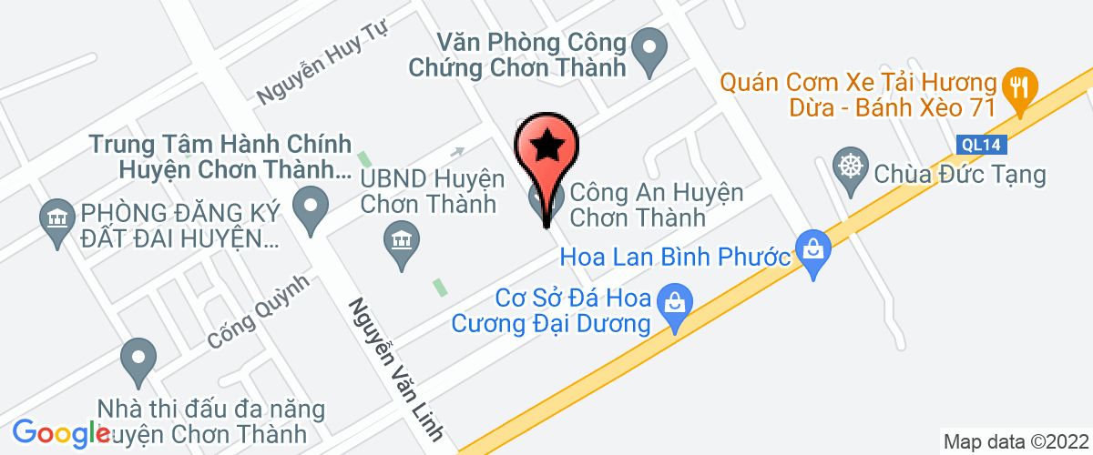 Bản đồ đến địa chỉ Trung Tâm Y Tế Huyện Chơn Thành