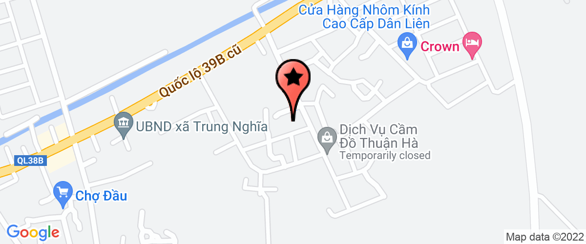 Bản đồ đến địa chỉ Công Ty TNHH Tư Vấn Và Đầu Tư Xây Dựng Thành Long Hưng Yên