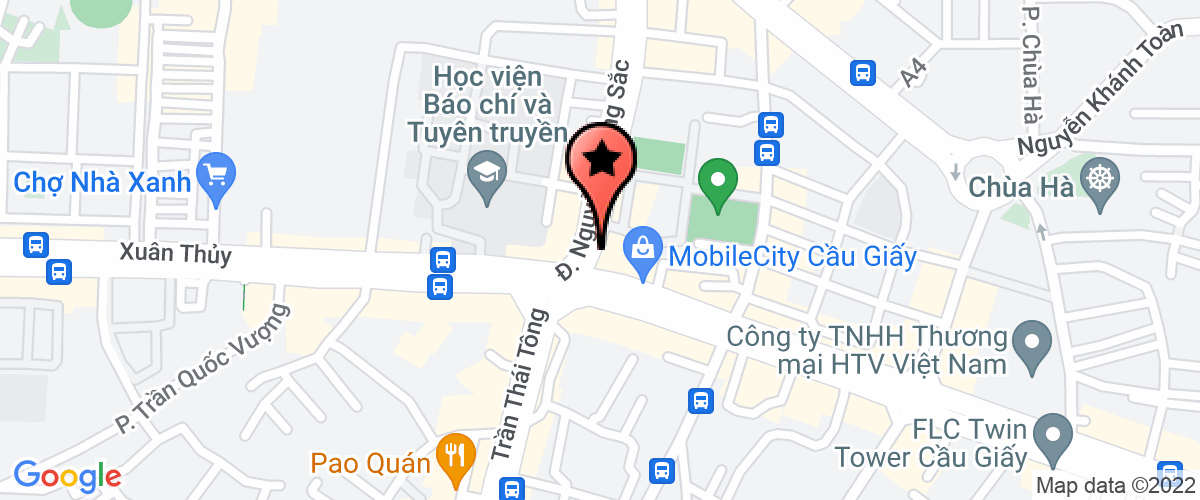 Bản đồ đến địa chỉ Công Ty TNHH Công Nghệ Ngân Trà Mobile