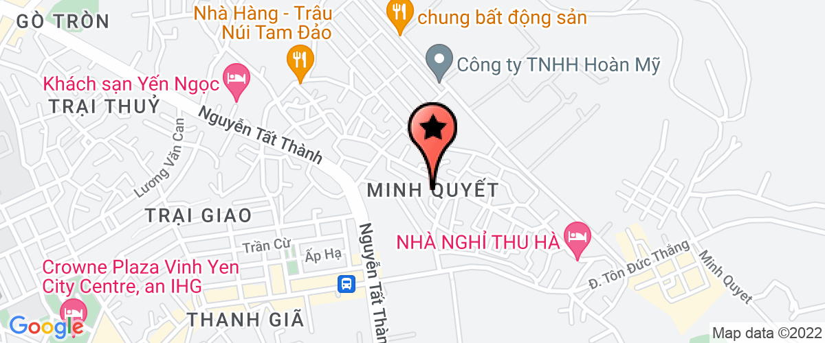Bản đồ đến địa chỉ Công Ty TNHH Một Thành Viên Sheng Hùng