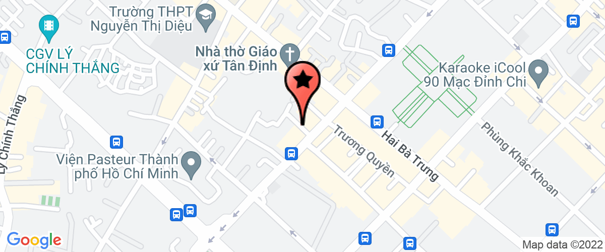 Bản đồ đến địa chỉ Cty TNHH Bệnh Viện Tân Định