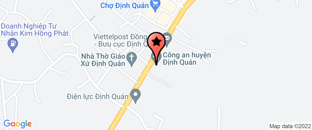 Bản đồ đến địa chỉ Công Ty TNHH Sản Xuất - Thương Mại Khánh Lộc Đồng Nai