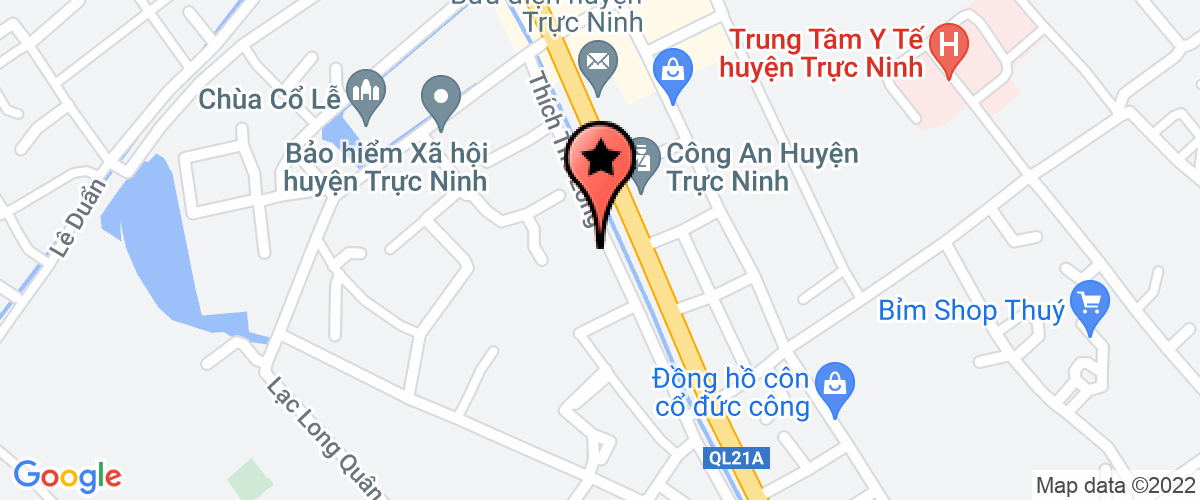 Map to An Giang Services and Transport Company Limited
