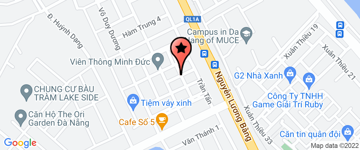 Bản đồ đến địa chỉ Công ty TNHH MAEDA-NAME Đà Nẵng