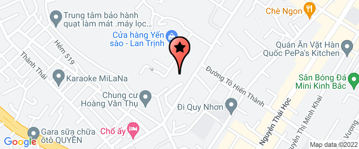 Bản đồ đến địa chỉ Công Ty TNHH Hoàng Hiệp