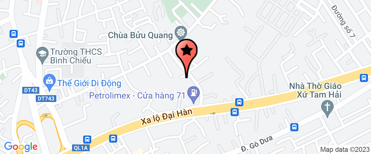 Bản đồ đến địa chỉ Công Ty TNHH Thương Mại Dịch Vụ Xuất Nhập Khẩu Lyna