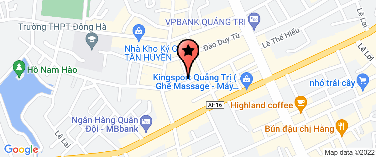 Map to Thang Long - Huong Son 1 Wind Electricity Joint Stock Company