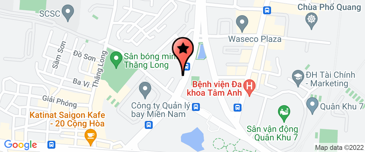 Bản đồ đến địa chỉ Công Ty TNHH Anh Đào Hoa