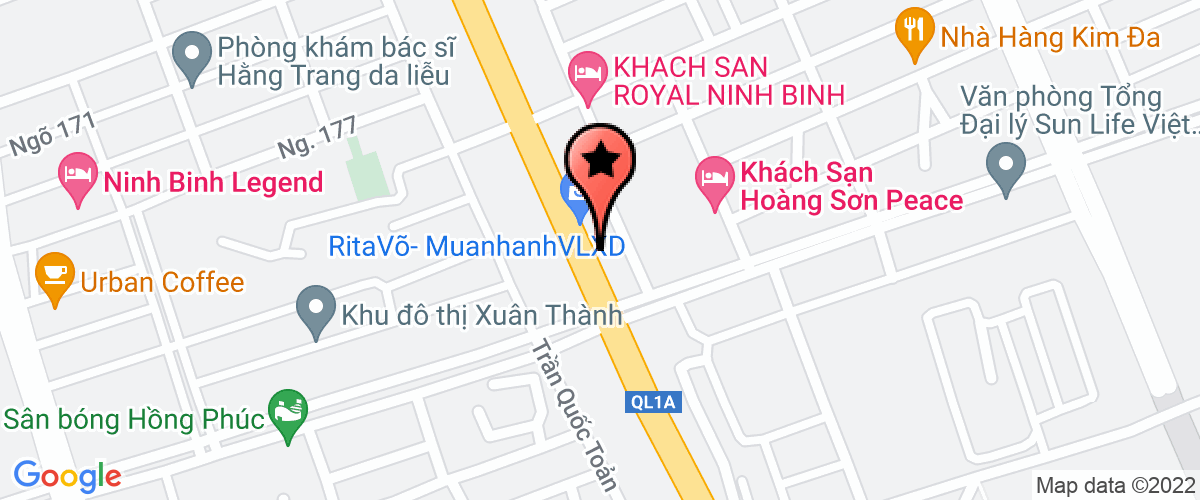 Bản đồ đến địa chỉ Công Ty TNHH Dịch Vụ Và Thương Mại Hương Anh
