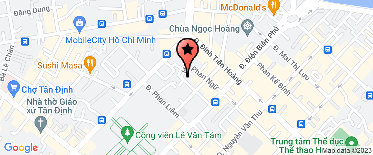 Map to Hung Kim Joint Stock Company