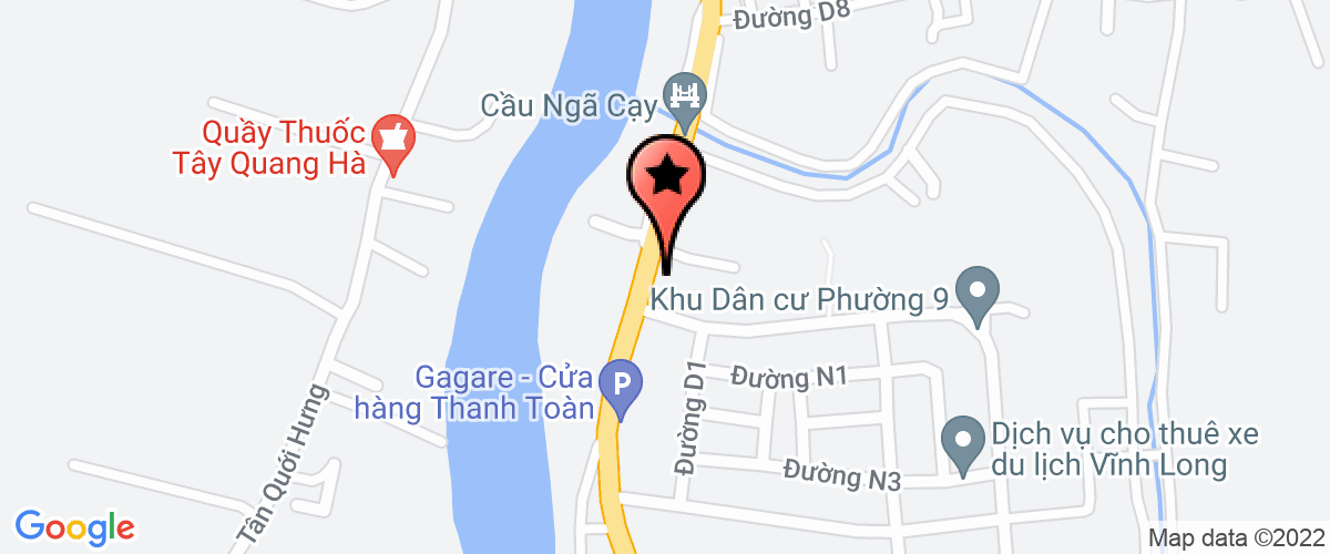 Bản đồ đến địa chỉ Công Ty TNHH XD TM Vận Tải Hùng Phát Vĩnh Long