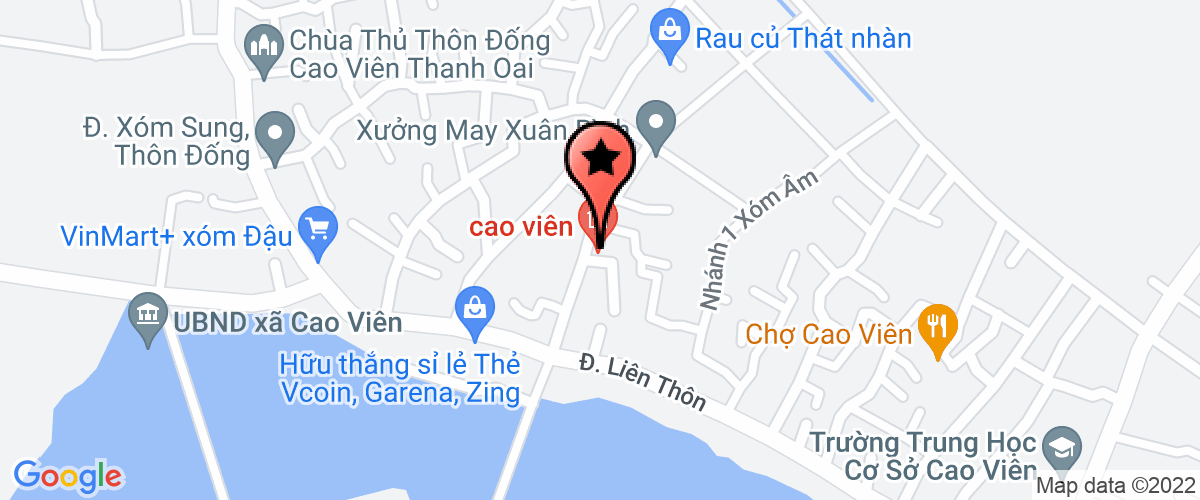 Bản đồ đến địa chỉ Công ty TNHH đầu tư phát triển công nghệ T&H