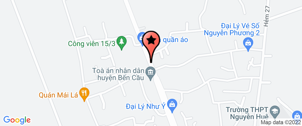 Map to Tan Cang - Tay Ninh Company Limited