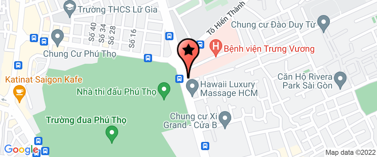 Bản đồ đến địa chỉ Trung Tâm Cấp Cứu 115 Thành Phố Hồ Chí Minh