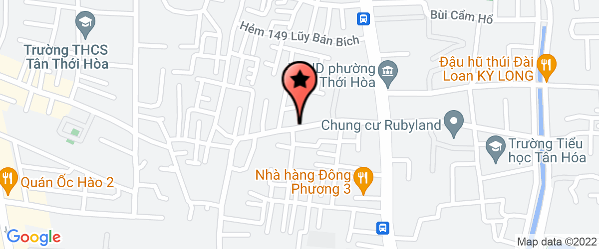 Map to Dinh Phuong Investment Joint Stock Company