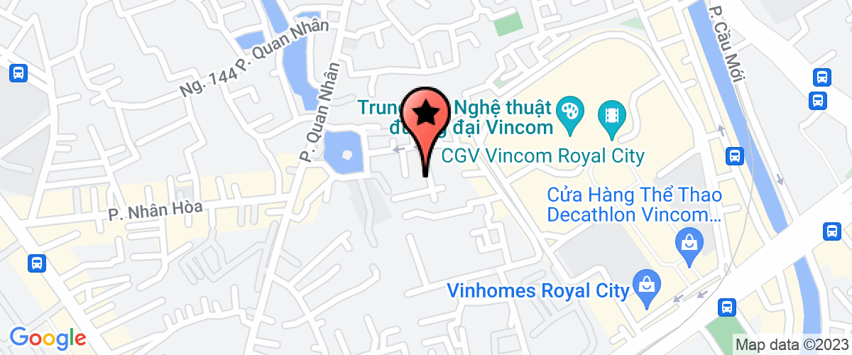 Bản đồ đến địa chỉ Công Ty TNHH Thêu 19.5 Hà Nội