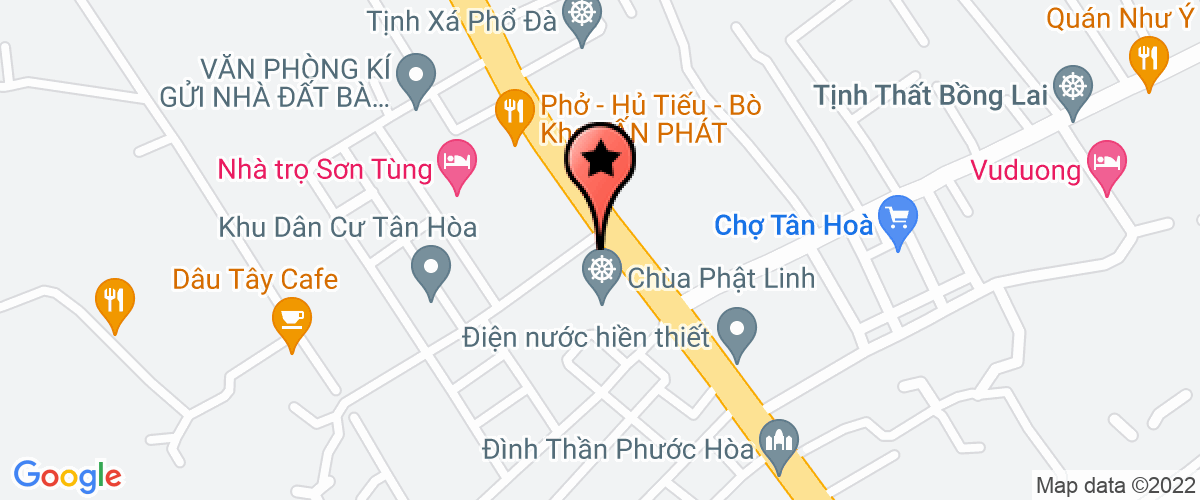 Bản đồ đến địa chỉ Công Ty TNHH Xây Dựng Minh Hoàng Việt Nam