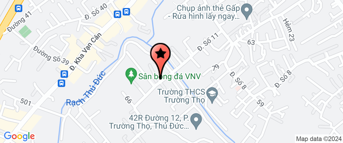 Map to Thanh Lam Construction Design Company Limited