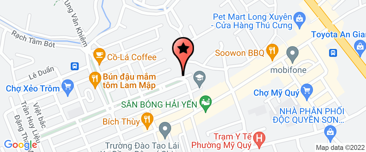 Map to Hung Phat Sun Group Import Export Investment Construction Joint Stock Company