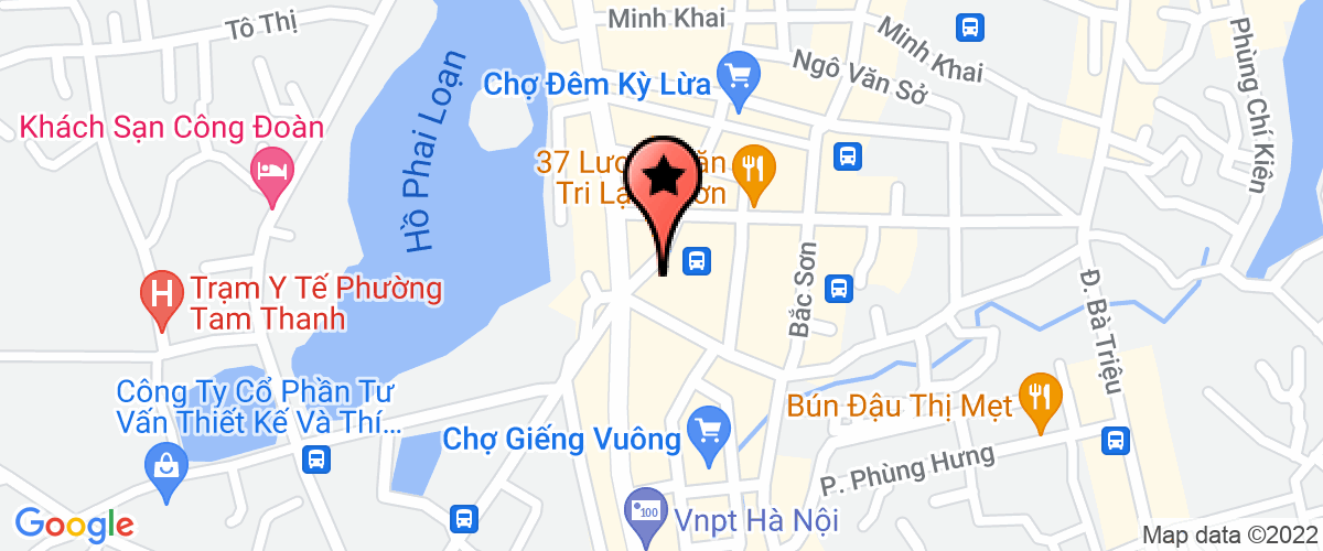Bản đồ đến địa chỉ Công an Thành phố Lạng sơn