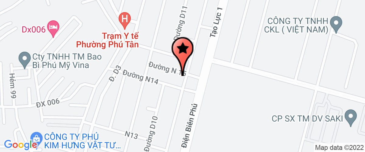 Map to Lam Bao Khanh One Member Company Limited