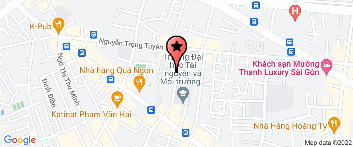 Map to Vinh Dang Trading Services Company Limited